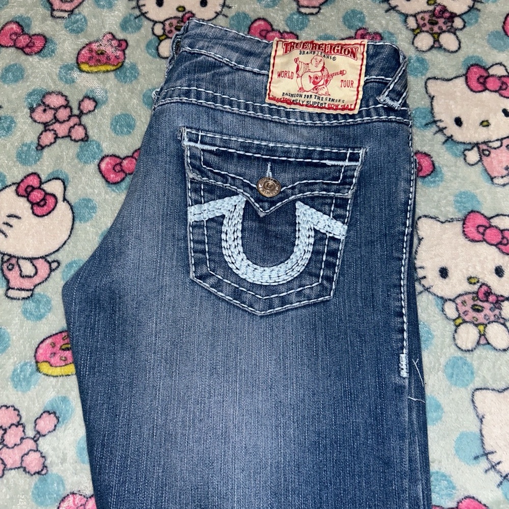 True Religion Women's Denim Jeans with Stitch Detail